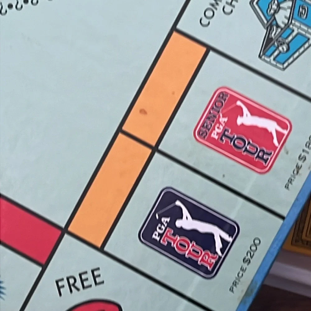 Monopoly Golf Edition Board Game Parker Brothers 1996